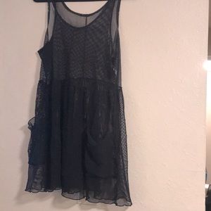 Fishnet Tank Dress Coverup